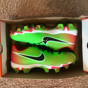 Womens softball cleats. Never worn. Size 9